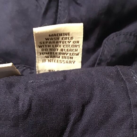 Kim Rogers Navy Knee Shorts 18 Plus NWT - Picture 8 of 8